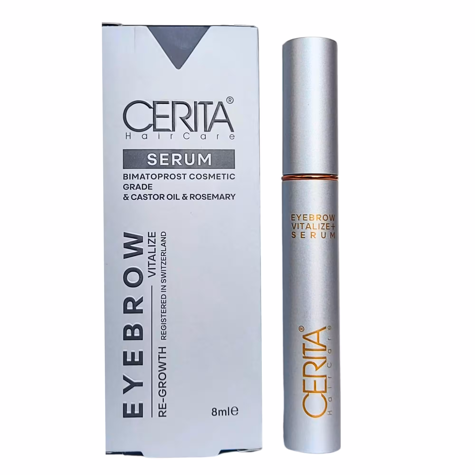 سرم احیا کننده ابرو سریتا 8 میلی لیتر Cerita Eyebrow Vitalize Serum 8 ml