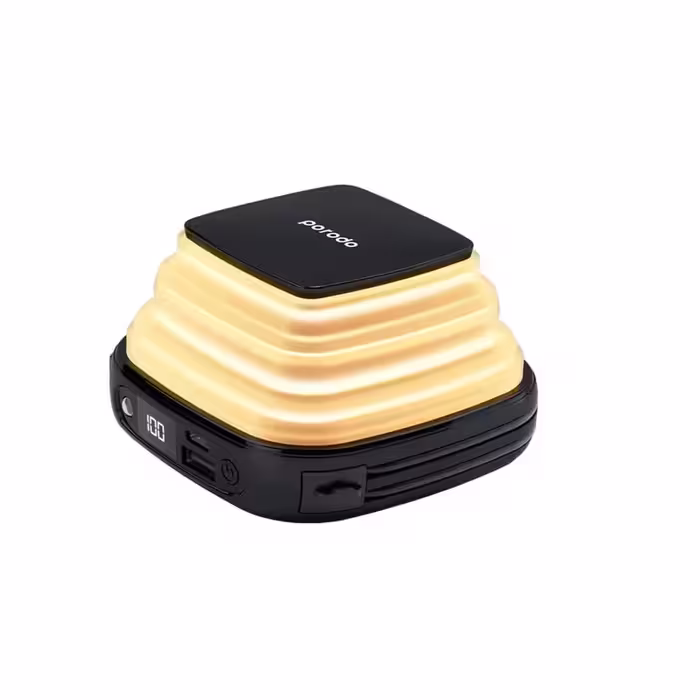 پاوربانک 10000میلی آمپرساعت و چراغ خواب پرودو مدل Porodo Out Night Light Power Bank PD-PBFCH030