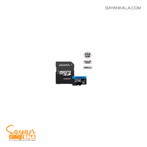 کارت حافظه میکرو اس دی ای دیتا مدل Memory card ADATA Micro SD UHS IR100 W25 256GB