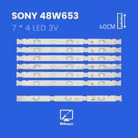 بک لایت تلویزیون سونی مدل 48W653