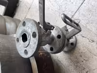 شیر توپی 1 اینچ یه تیکه  کلاس 150  STEM WCC TRIM 316/CF8M  BALL CF8M BODY WCC