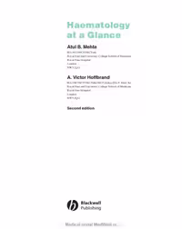 خرید و دانلود نسخه کامل کتاب Haematology at a Glance