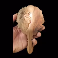 آینه منبت تک چهره