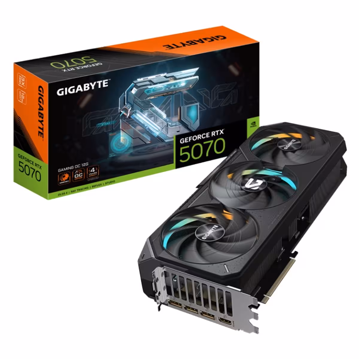 کارت گرافیک گیگابایت مدل RTX 5070 Gaming OC 12G