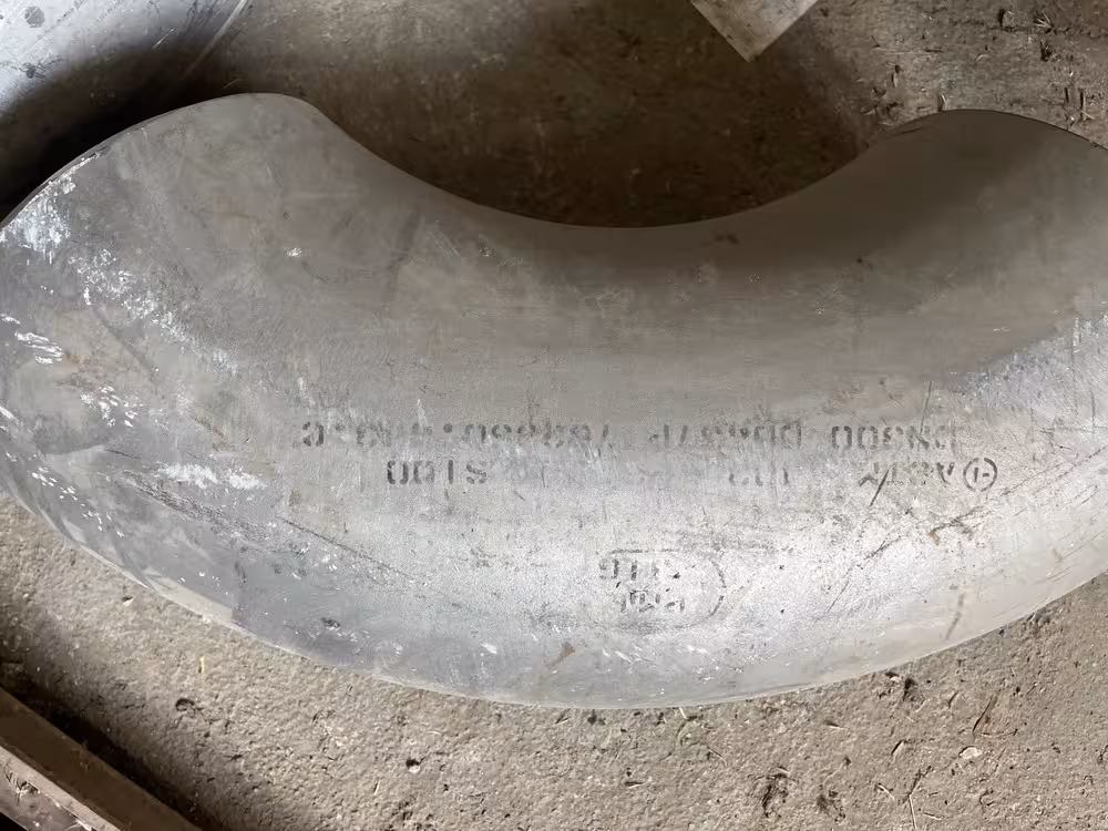 زانو 12 اینچ  90 درجه رده 160 درزدار از جنس  A 815 / WP 316