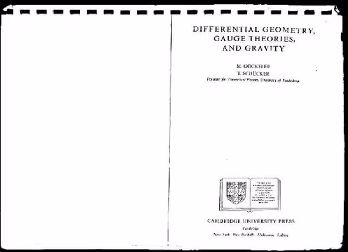 خرید و دانلود نسخه کامل کتاب Differential Geometry, Gauge Theories, and Gravity