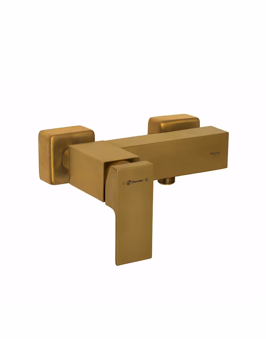 شیر توالت شودر مدل اروپا طلایی مات