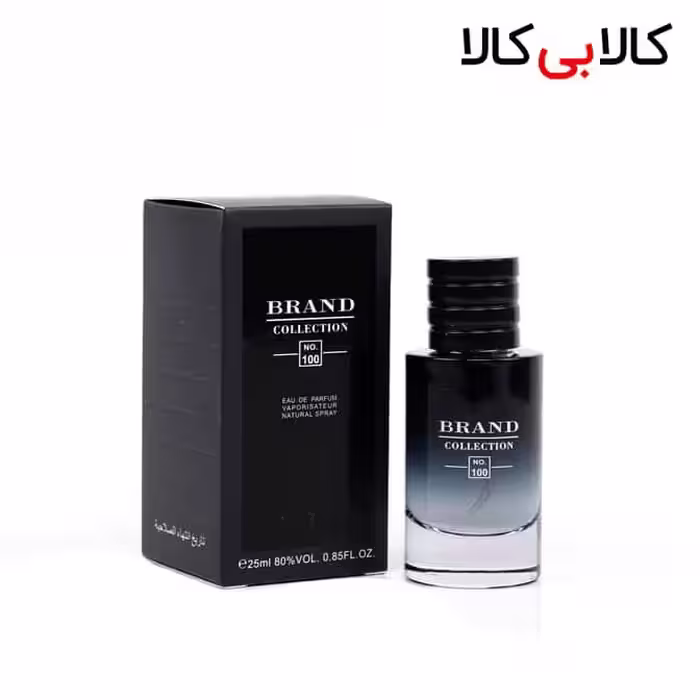 عطرجیبی برند کالکشن کد NO 100 مردانه حجم 25 میلی لیتر