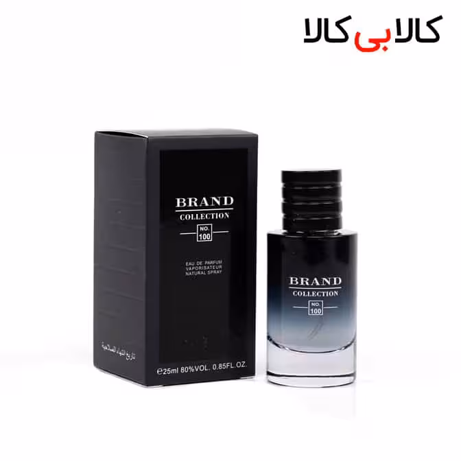 عطرجیبی برند کالکشن کد NO 100 مردانه حجم 25 میلی لیتر