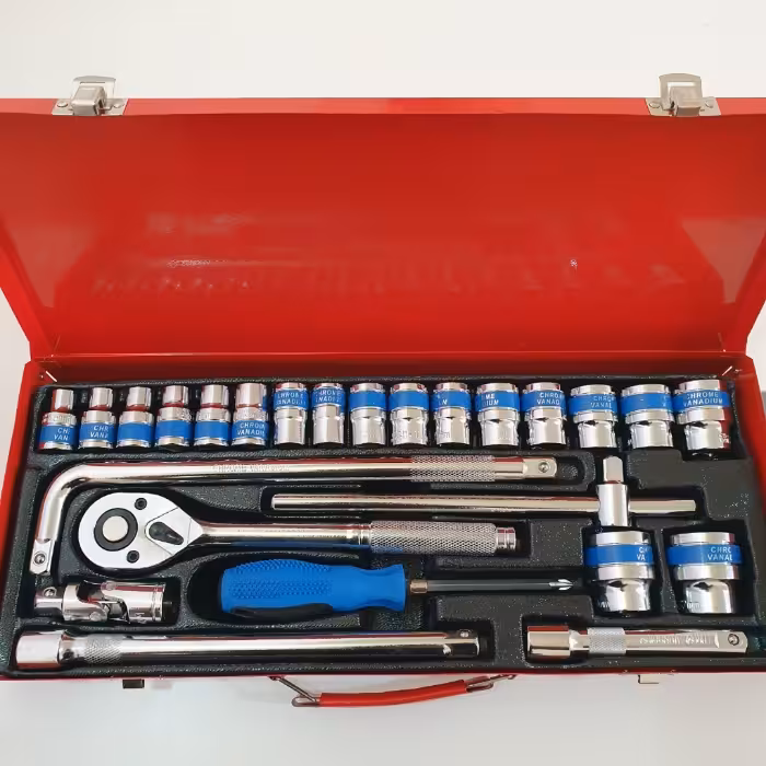 جعبه بکس 25 پارچه درایو 1/2 اینچ کنیوس KENYOS