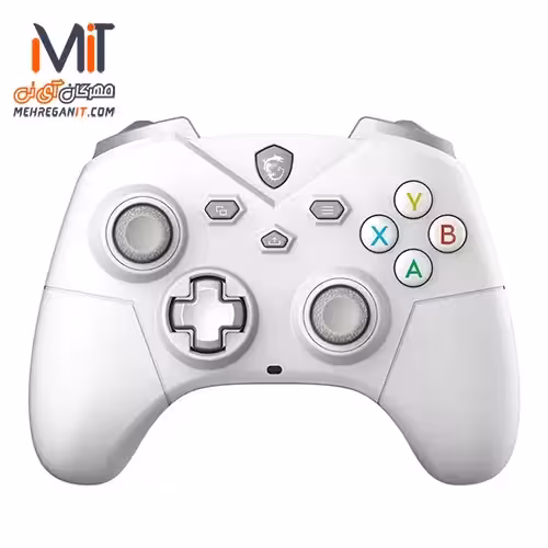 دسته بازی بی سیم ام اس آی مدل FORCE GC300 white