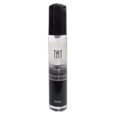 عطر جیبی تات مدل SILVER SCENT حجم 25 میلی لیتر
