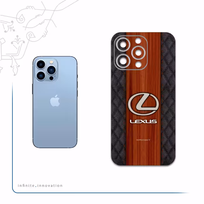 برچسب پوششی ماهوت مدل Lexus-Logo مناسب برای گوشی موبایل اپل iPhone 13 Pro Max