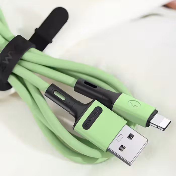 کابل تبدیل USB به لایتنینگ یوسمز مدل SJ434U طول یک متر