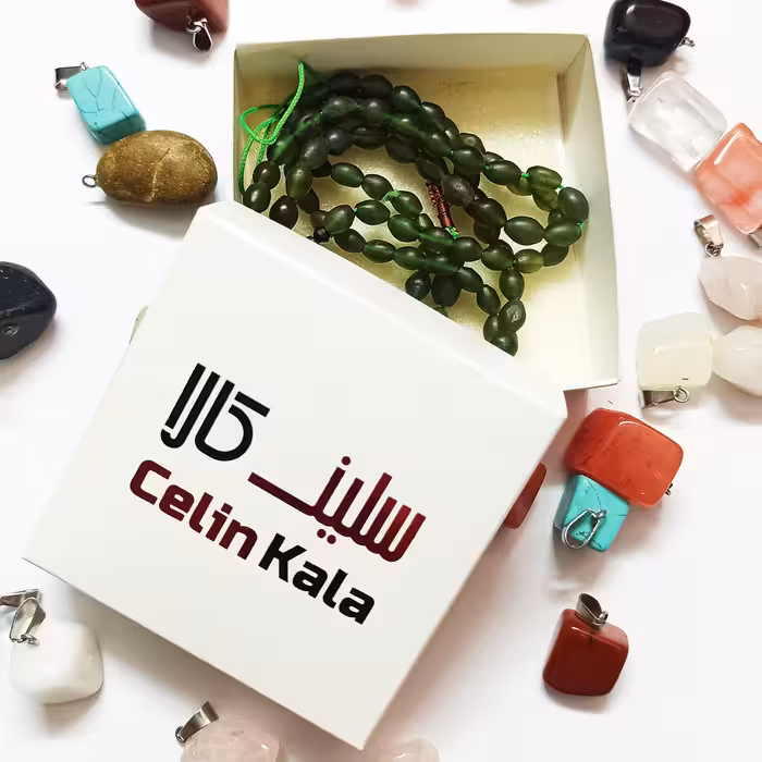 تسبیح سلین کالا مدل شاه مقصود افغان 101 گندمی