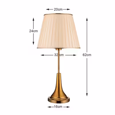 آباژور رومیزی کارنتیس مدل فانل کد KT-042