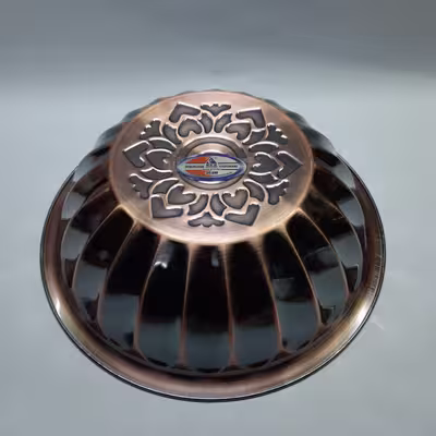 لگن مدل استیل طرح مسی کد 36