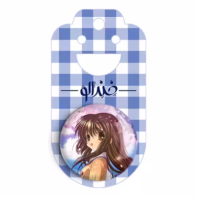 پیکسل خندالو مدل فوکو انیمه کلند Clenned کد 22411