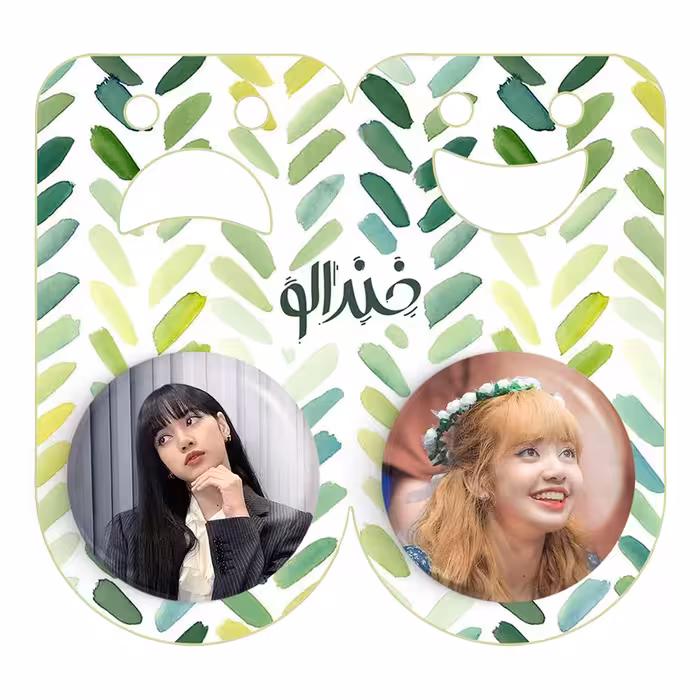 پیکسل خندالو مدل لیسا بلک پینک کد 1431414319 مجموعه 2 عددی