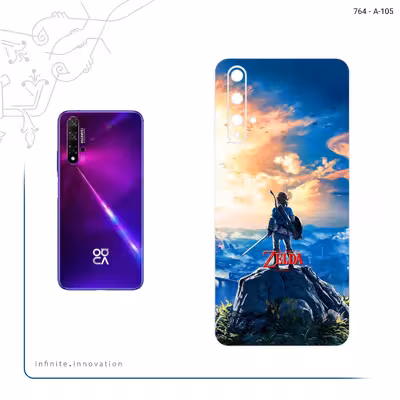 برچسب پوششی ماهوت مدل Legend of Zelda Game Series مناسب برای گوشی موبایل هوآوی Nova 5T