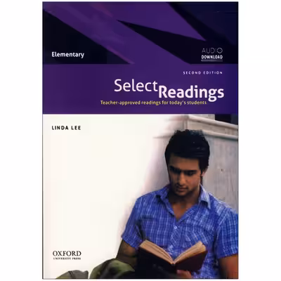 کتاب select reading 2nd اثر linda lee and erik gundersen انتشارات oxford دو جلدی