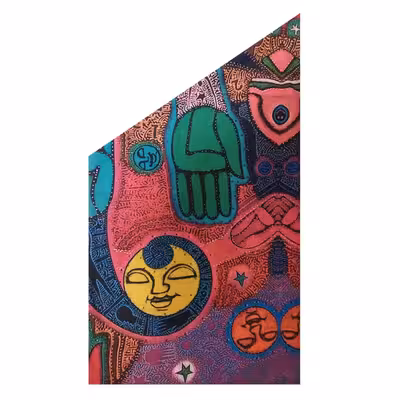 دستمال سر و گردن مدل پرستش