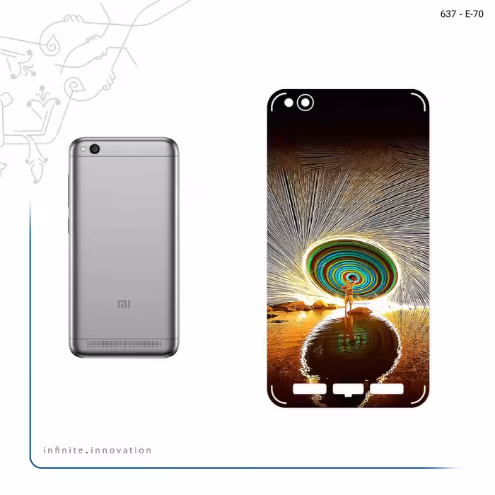 برچسب پوششی ماهوت مدل Night Light Fountain مناسب برای گوشی موبایل شیائومی Redmi 5A