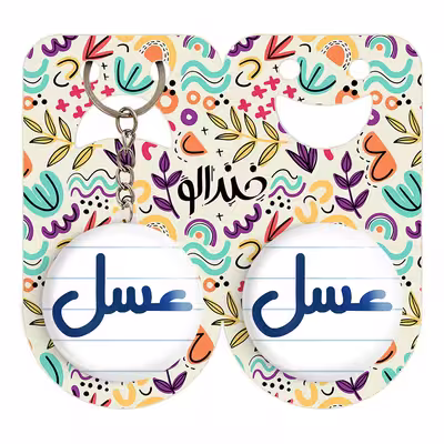 پیکسل خندالو مدل عسل کد 6839 به همراه جاکلیدی