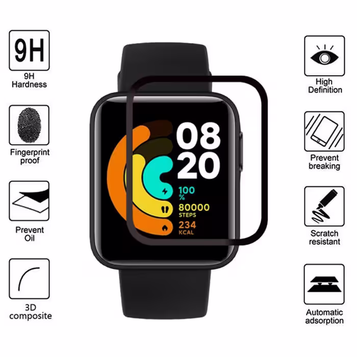 محافظ صفحه نمایش گودزیلا مدل G-PMMA مناسب برای ساعت هوشمند شیائومی Mi Watch Lite بسته 2 عددی