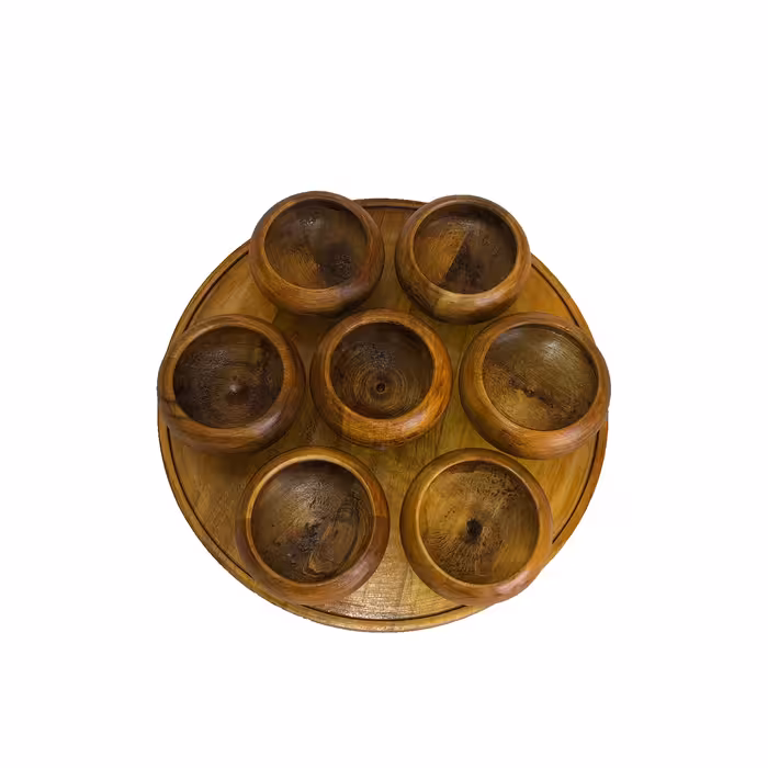 مجموعه ظروف هفت سین 11 پارچه کد H2