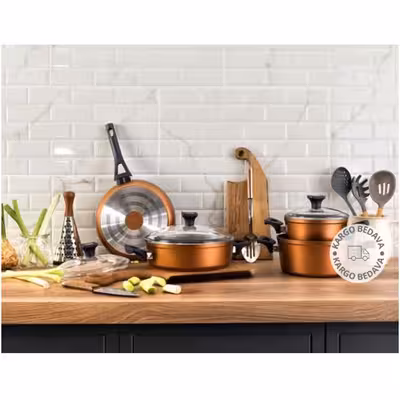 سرویس قابلمه 7 پارچه مادام کوکو مدل   Chef Granite look