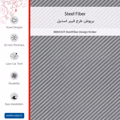 برچسب پوششی ماهوت مدل Steel-Fiber مناسب برای گوشی موبایل سامسونگ Galaxy A04