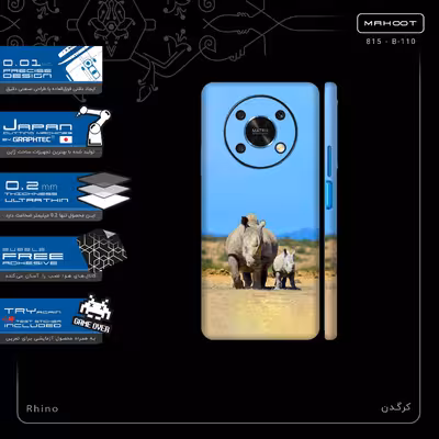 برچسب پوششی ماهوت مدل Rhino-FullSkin مناسب برای گوشی موبایل آنر X9 5G