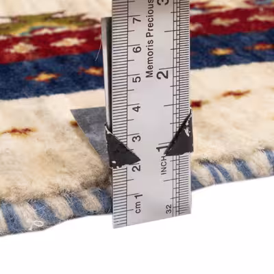 گبه دستباف کناره طول یک و نیم متر سی پرشیا کد 122482