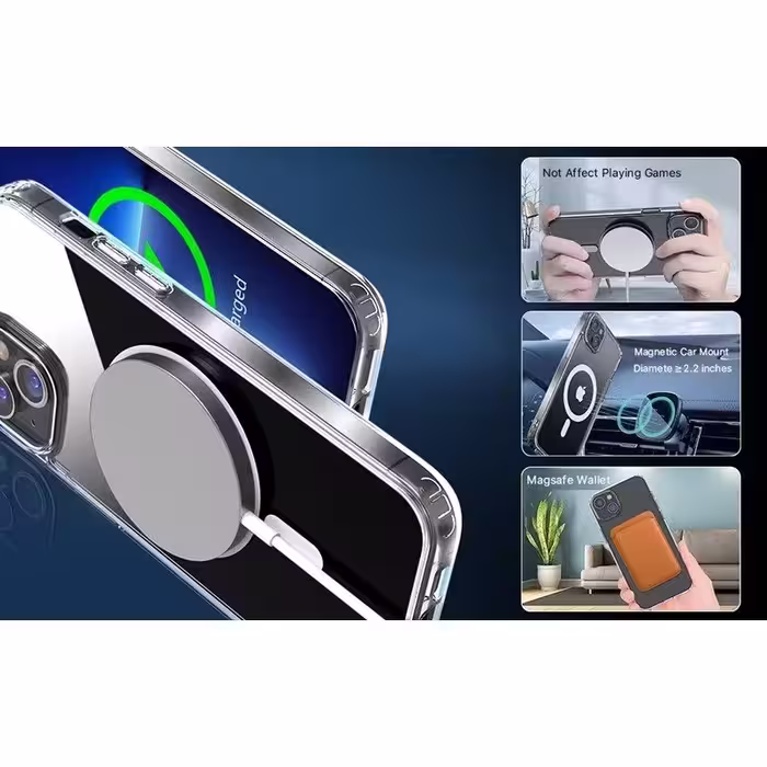 کاور مدل MagSafe مناسب برای گوشی موبایل اپل iPhone 14 pro