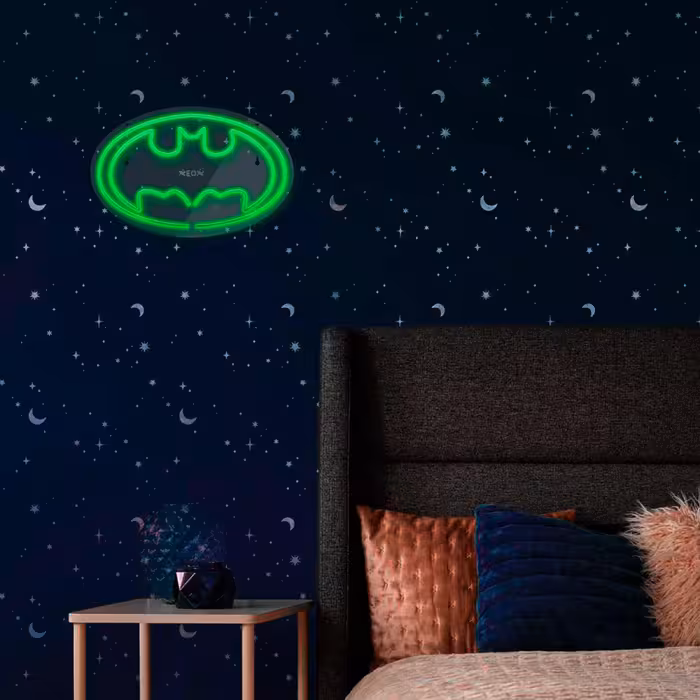 چراغ دیواری نئون دیزاین طرح Batman_GR