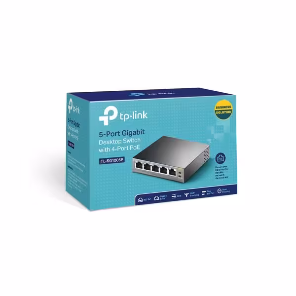 سوئیچ 5 پورت تی پی لینک مدل TL-SG1005P