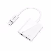 مبدل لایتنینگ به جک 3.5 میلی متر و درگاه لایتنینگ رسی مدل RDS-A10