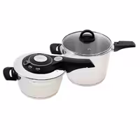 زودپز دوقلوی استیل 6 4 لیتری Jumbo ترکیه مدل Procook