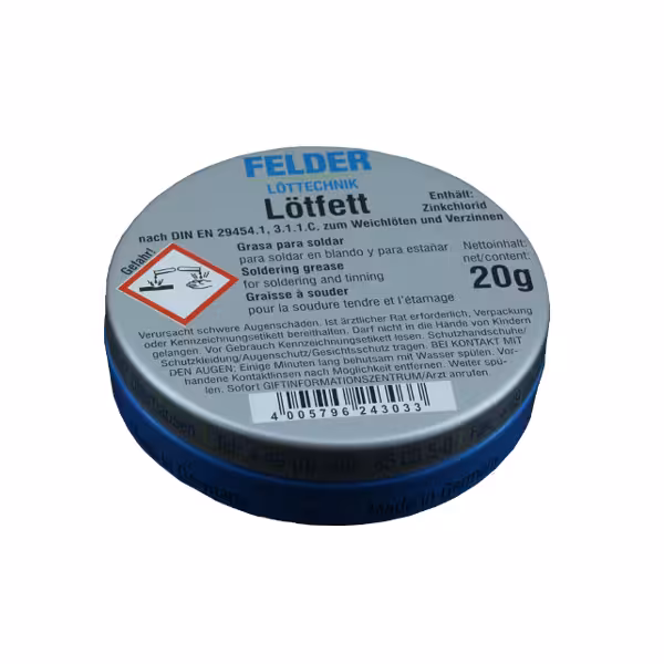 روغن لحیم آلمانی 20 گرمی FELDER Lotfett