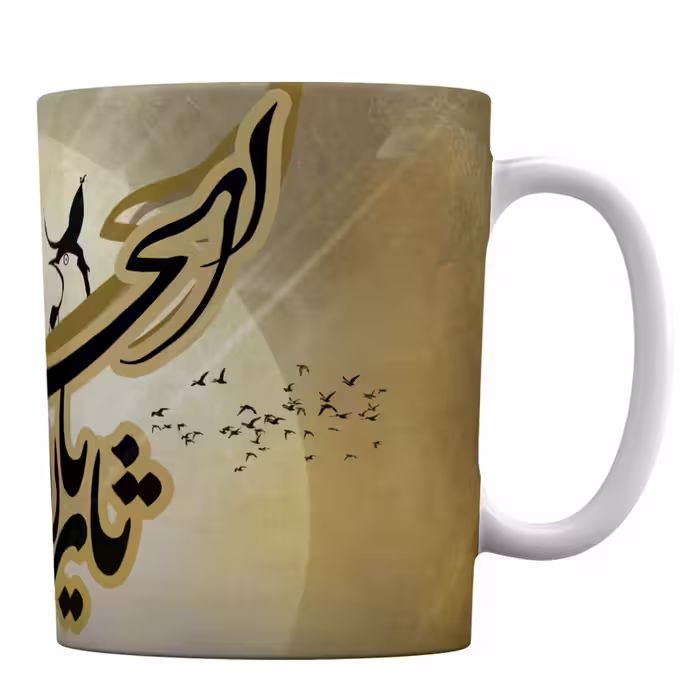 لیوان مذهبی محرم با طرح «عاشورای حسینی» کد M23