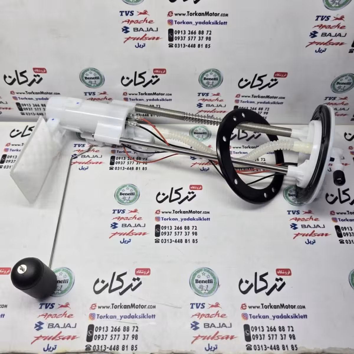پمپ بنزین کامل موتور یاماها طرح ایروکس nvx مدل فنری