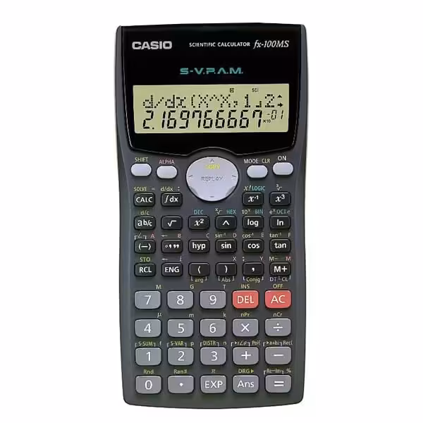 ماشین حساب کاسیو fx-100ms کد 113367
