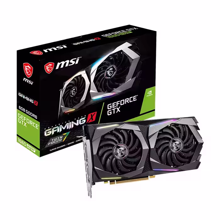 کارت گرافیک ام اس ای GeForce GTX 1660 SUPER GAMING X 6G