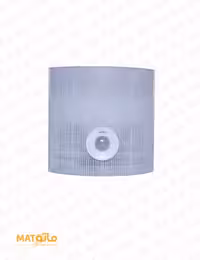 چراغ دیواری سنسوردار شیشه و فلز ماتو