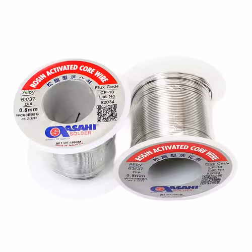 سیم لحیم آساهی 0.8 میلی متر 50 گرمی