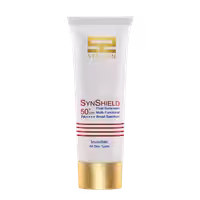 فلوئید ضدآفتاب  SPF50 بی رنگ ساین اسکین حجم 50 میلی‌لیتر