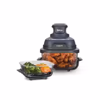 سرخکن بدون روغن شیشه ای برند Ninja آمریکا Crispi FN101GY 4-in-1