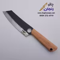 خرید چاقو ساطوری برند اهورا با تیغه فولاد فنر مخصوص برش گوشت