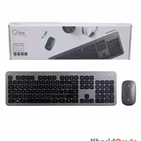 کیبورد و موس بی سیم جی پلاس (+G) مدل GKM-J70WT


